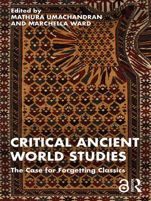 cover image of Critical Ancient World Studies